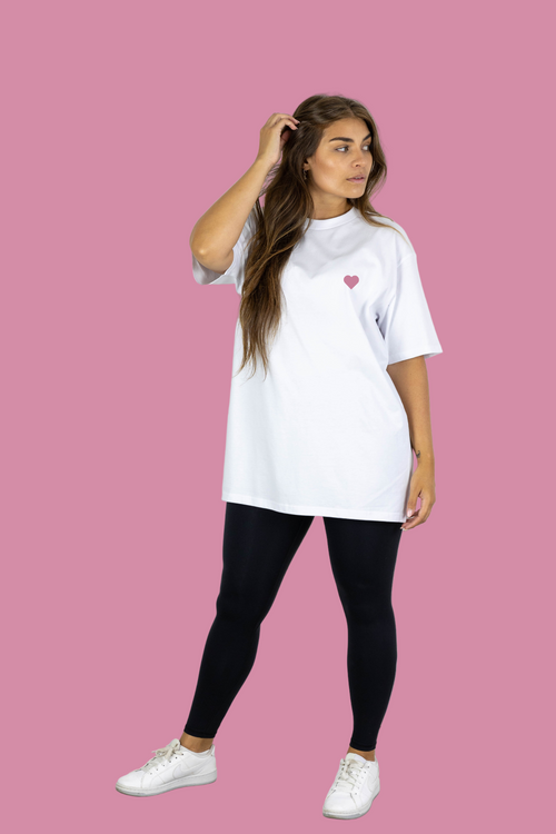 HEART ME TEE WHITE