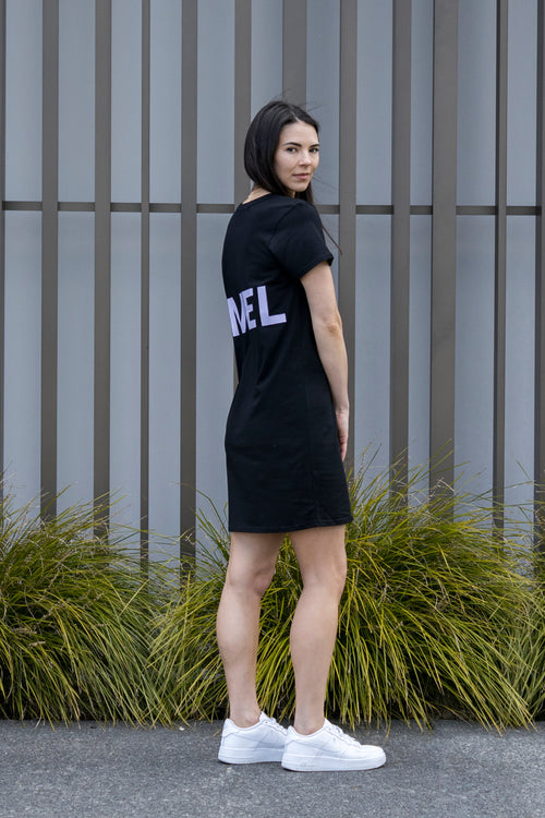 *EMEL ME DRESS PURPLE SAMPLE