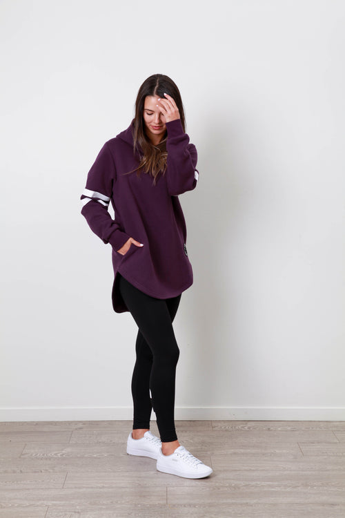 VARSITY HOODY INDIGO