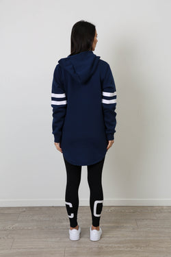 VARSITY HOODY NAVY