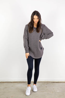 ESSENTIAL HOODY CHARCOAL