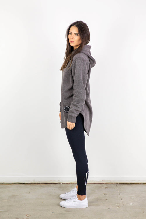 ESSENTIAL HOODY CHARCOAL