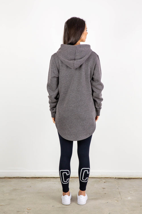 ESSENTIAL HOODY CHARCOAL