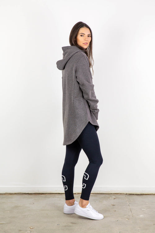ESSENTIAL HOODY CHARCOAL