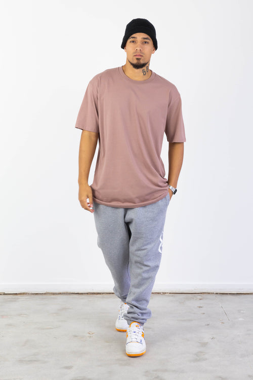 LOGAN TEE HAZY PINK