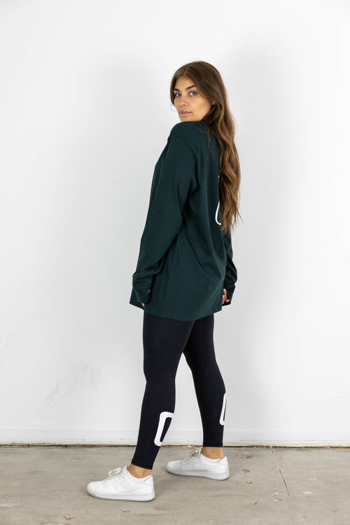 NEWPORT LONGSLEEVE TEE FOREST