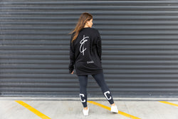 NEWPORT LONGSLEEVE TEE BLACK