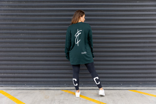 NEWPORT LONGSLEEVE TEE FOREST