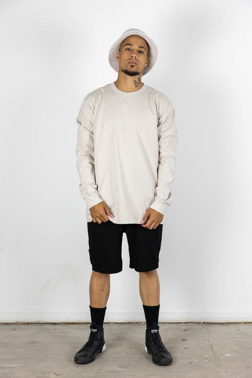 NEWPORT LONGSLEEVE TEE IVORY