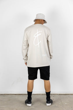 NEWPORT LONGSLEEVE TEE IVORY