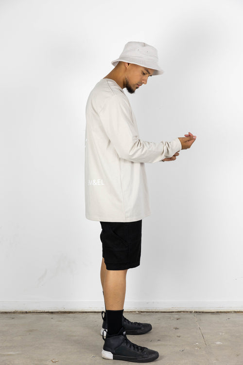 NEWPORT LONGSLEEVE TEE IVORY