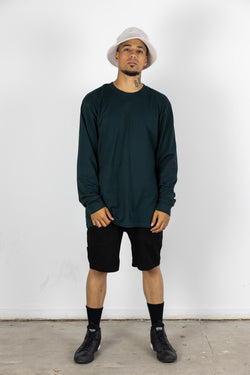 NEWPORT LONGSLEEVE TEE FOREST