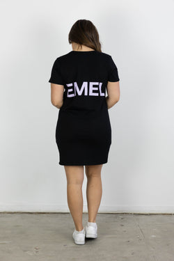*EMEL ME DRESS PURPLE SAMPLE