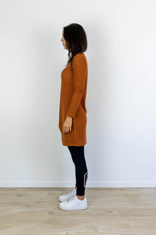 *AFTERGLOW DRESS RUST