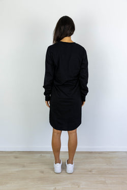 BASIC LONGSLEEVE DRESS BLACK