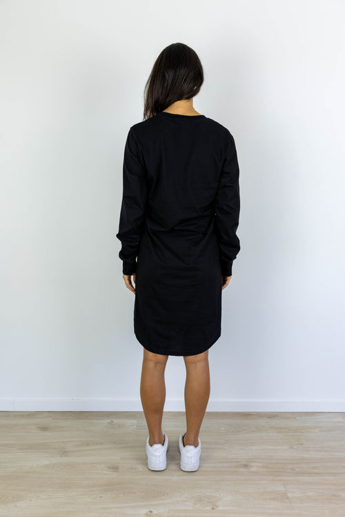 BASIC LONGSLEEVE DRESS BLACK