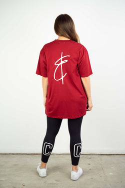 LOGAN TEE CARDINAL