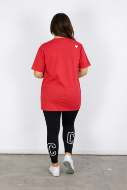 LOVE ME BACK TEE WATERMELON