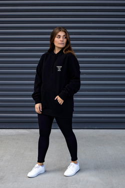 MAMA HOODY BLACK