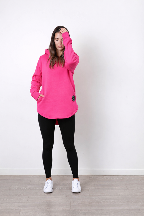 BASIC POCKET HOODY HOT PINK (PRE-ORDER) LIMITED EDITION